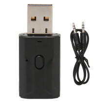 Transmissor e receptor Bluetooth 5.0, dispositivo de áudio sem fio, chamadas em modo mãos-livres, estéreo de alta definição, à prova de