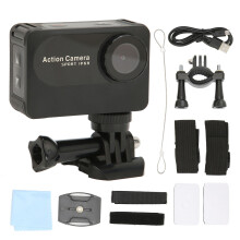 Clear Shot Action-Kamera mit WLAN-Videofunktion, EIS-Bildstabilisierung, hochwertigen Materialien und Fernbedienung für Extremsportarten