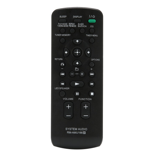 Replacement Remote Control For Sony Hi Fi Audio Systems Pre Programmed Fast Response Keys No Setup Required Compatible With Home Audio Docking System