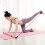 Ρυθμιζόμενες ζώνες αντίστασης Pilates Kit, Πολυλειτουργικό Pilates Stick για τόνωση και 3