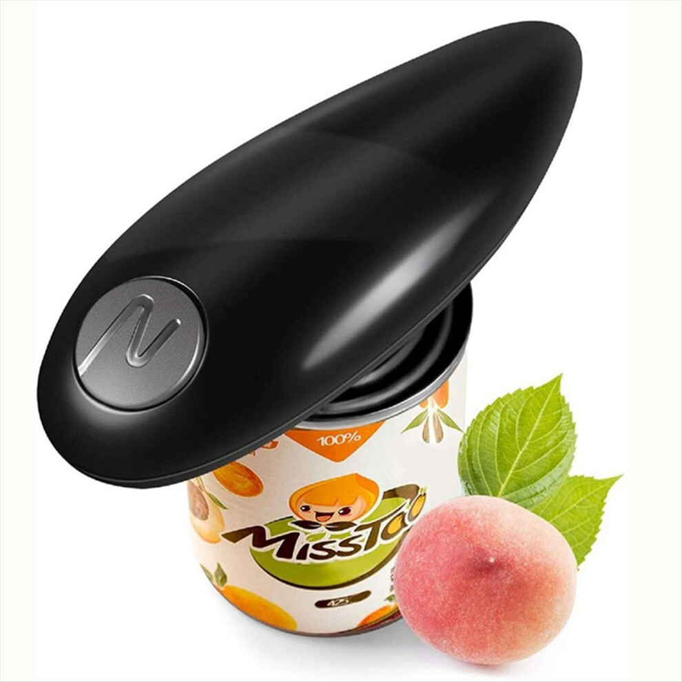 Electric Can Opener for Kitchen Smooth Edge Seniors and Arthritic Patients Travel