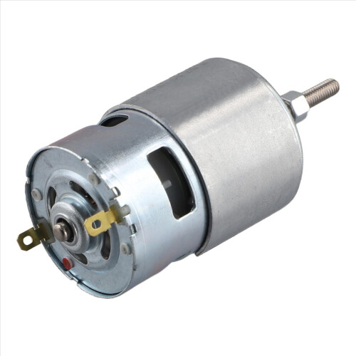 Motor DC 755 para aparador de grama 21V com eixo longo, corte e aparo eficientes. 2