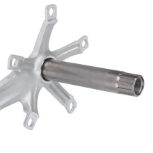 Fiets crankarm voor mountainbike en racefiets, drievoudige crankarm van aluminiumlegering, hoogwaardige kwaliteit, universele pasvorm, lichtgewicht
