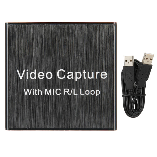 Κάρτα λήψης HDMI για ροή βίντεο Full HD Συσκευή λήψης βίντεο USB Σύνδεση κάμερας