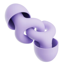 Tapones para los oídos para dormir Oziooe, color morado, ultra cómodos, compatibles con ma di C para mayor concentración, conciertos y sensi