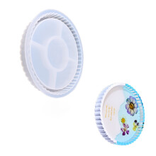 Resin Plate Moulds Epoxy Resin Molds for-Small round lace
