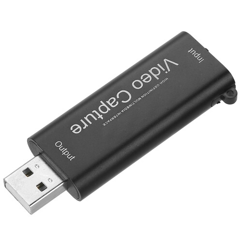 Συσκευή καταγραφής HDMI Full HD για ζωντανή μετάδοση παιχνιδιών, ανατροφοδότηση σε 1