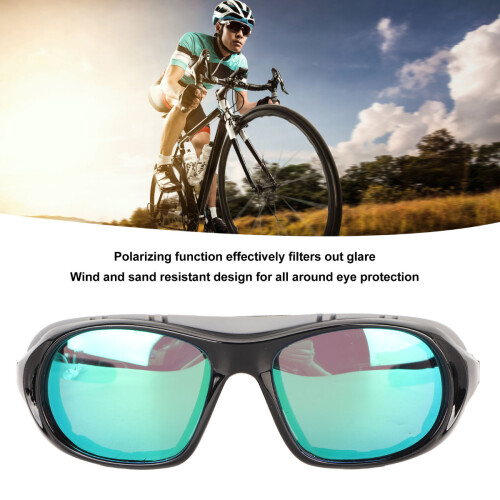 Γυαλιά ηλίου UV400Polarized με σχεδιασμό ανθεκτικό στον άνεμο και την άμμο, ανθεκτικός 2