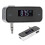 Mini transmissor FM sem fio HiFi estéreo automático com display LCD PLL (Phase-Locked Loop) compatível com iPhone e iPad para chamadas em modo 7