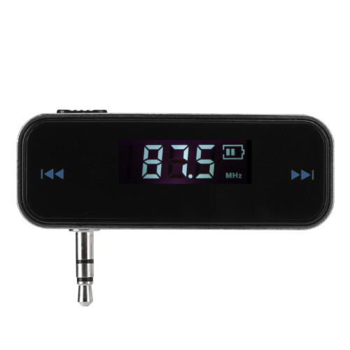 Mini transmissor FM sem fio HiFi estéreo automático com display LCD PLL (Phase-Locked Loop) compatível com iPhone e iPad para chamadas em modo 1