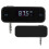 Mini transmissor FM sem fio HiFi estéreo automático com display LCD PLL (Phase-Locked Loop) compatível com iPhone e iPad para chamadas em modo 8