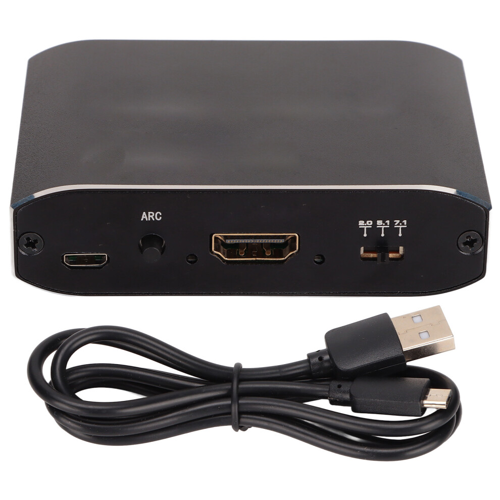 Optical Output Hdmi Audio Extractor Pcm Format Hdmi Splitter Converter High Video Resolution Plug And Play Digital Dts Wide Compatibility Noise Cancel 9416038755668