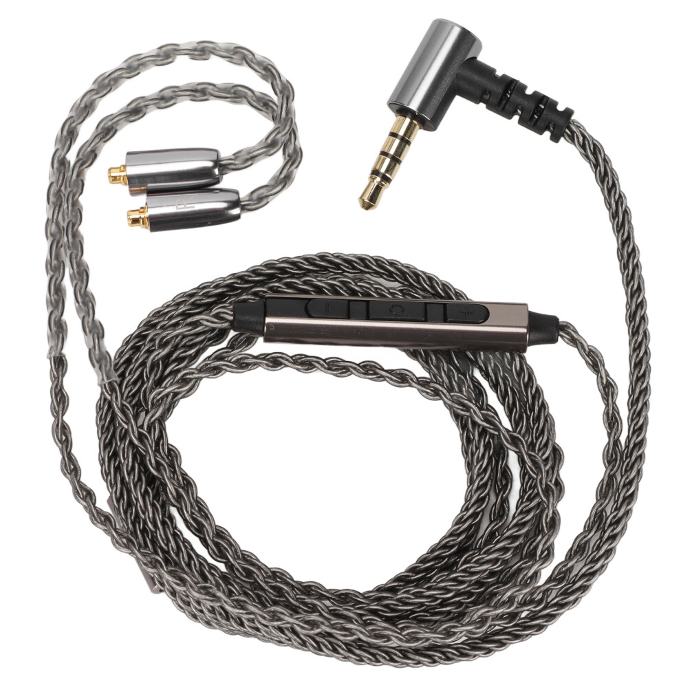 Oxygen Free Copper Ofc Cable High Resolution Sound Low Noise Transmission Soft Touch Anti Tangling Universal Mmcx Connector Hifi Replacement Cable 9416038759154