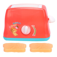 Juguetes de cocina de imitación, tostadora de juguete con efecto de sonido, acción y sonido realistas para niños de 4 a 8 años, colores