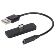 Adaptador Bluetooth de baixa latência para PS4, transmissor sem fio USB-C para USB-A com suporte para streaming de dois fones de ouvido e microfone