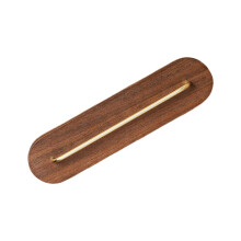 Modern Wood Filter Storage for Coffee Brewing-Walnut wood style