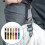 Heavy Duty Luggage Strap for Backpacks-Light blue reflectiv 6