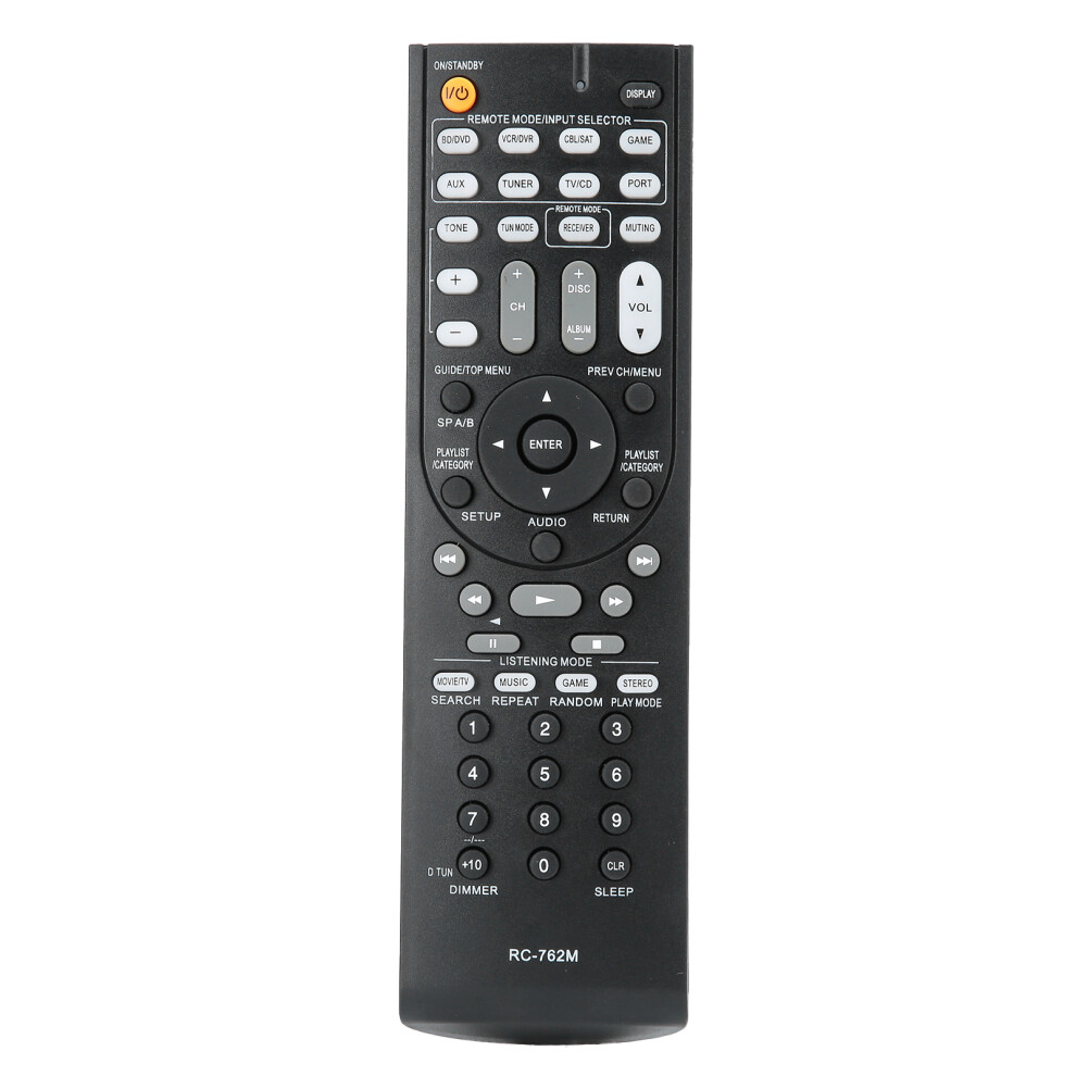 Replacement Remote Control For Onkyo Av Receiver Replace Remote Control Preprogrammed No Setup Required Compatible With Onkyo Avx290 Htr380 Hts3300b A 9416038762765
