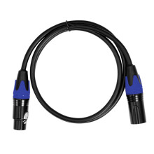 Cabo de microfone XLR em cobre livre de oxigênio com cancelamento de ruído, balanceado, blindado, de alta qualidade, com revestimento durável em