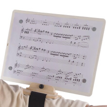 Portable music stand, Violin stand sheet music holder for band, lightweight guitar stand