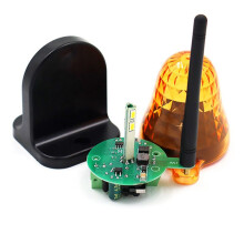 Universal 12V-265V LED Signal Alarm Light Strobe Flashing Wall Mount Emergency Warning Lamp for Gate Opener