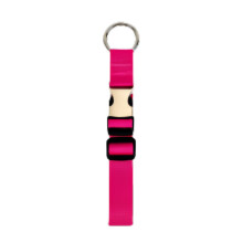 Heavy Duty Luggage Strap for Backpacks-Rose red reflective