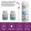 17-in-1 complete watertestkit voor thuis, 100 strips + 2 testkits Drinking Easy Testing, pH, lood 6