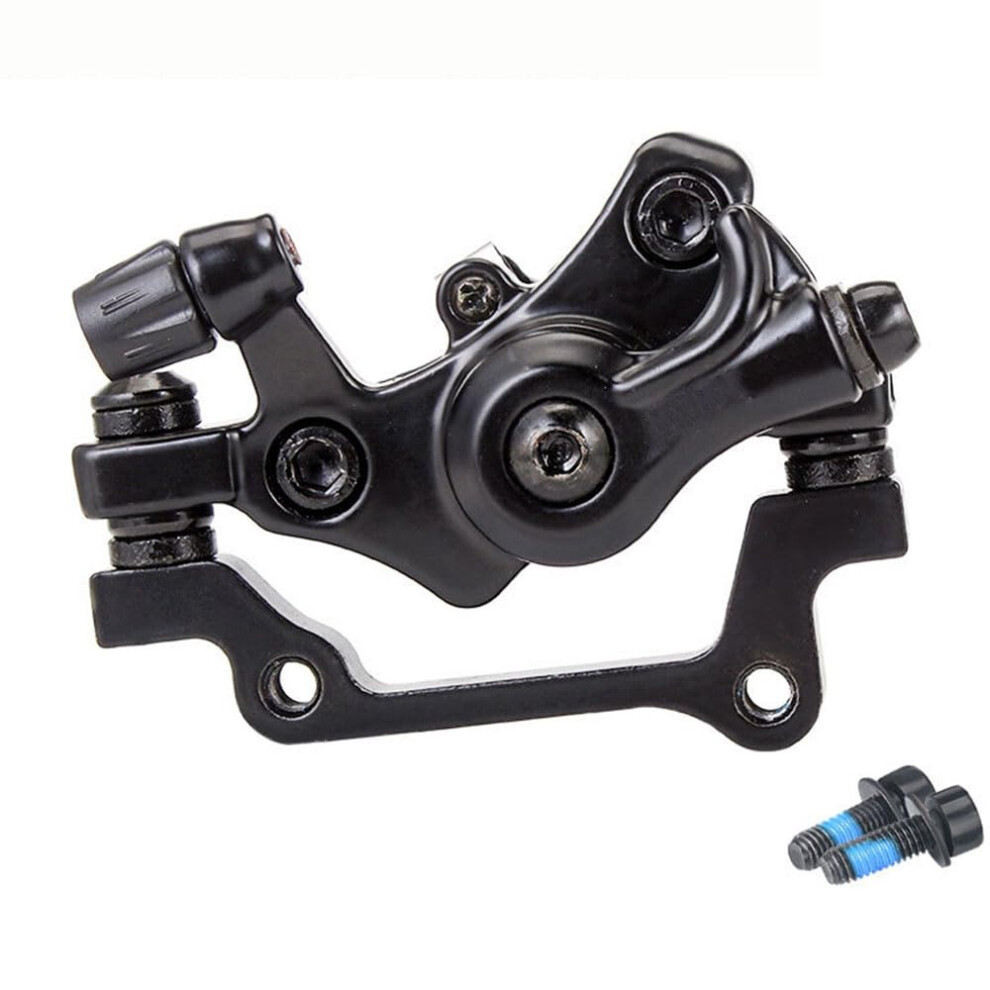 Mechanical Disc Brake Rear Universal Aluminum Alloy F180 R160 Black 9001264104979