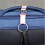 Heavy Duty Luggage Strap for Backpacks-Rose red reflective 7