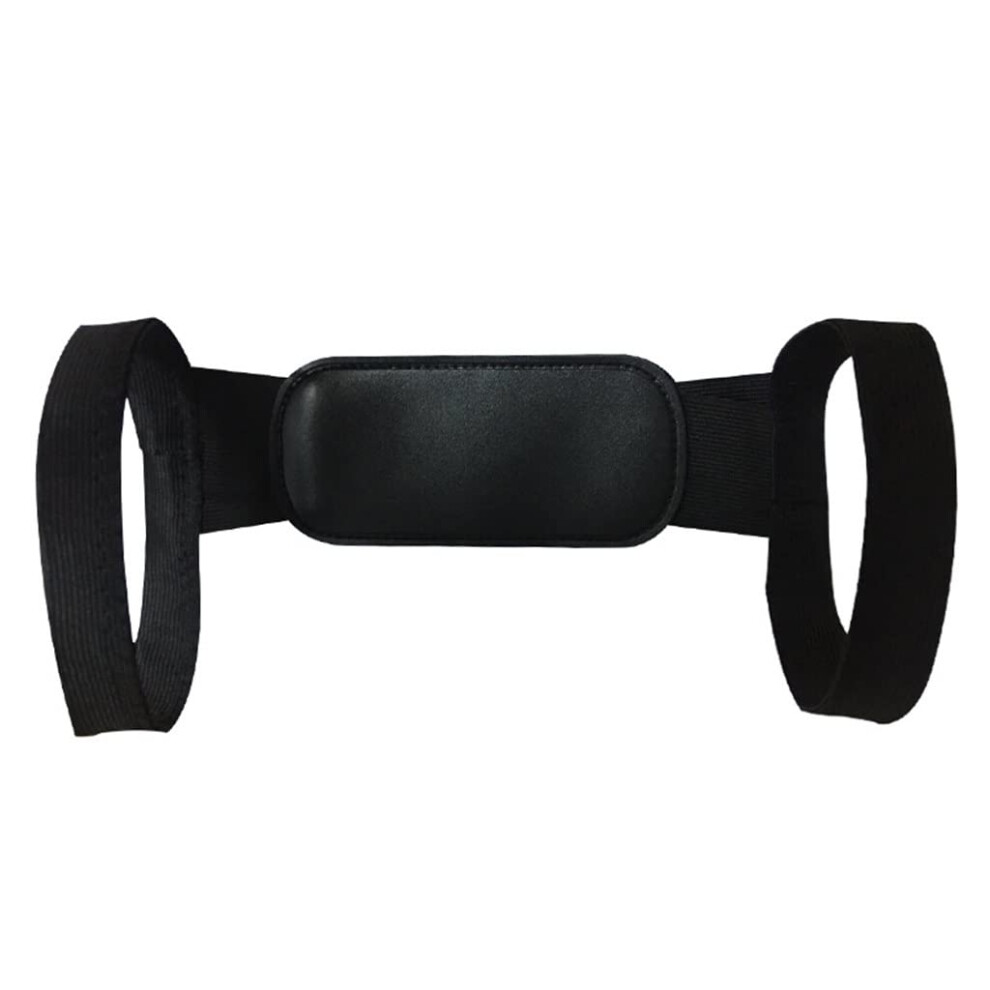 Black Spine Posture Corrector Shoulder Support Correction Belt Hunchback (Color: Size: One Size) Decorate