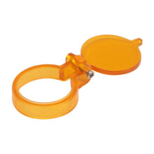 1 Filtro Amarelo para Lâmpada de LED, Lupa Odontológica, Útil para Iluminação de Laboratório, Acessórios para Lupa Óptica Binóculo
