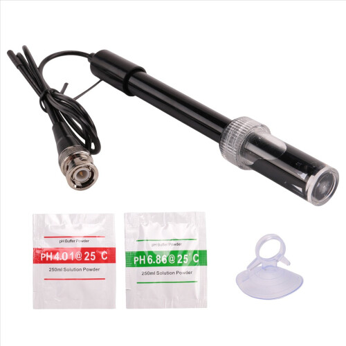 Ph Replacement Probe Aquarium Hydroponic Laboratory Electrode Meter Potential Test Bnc Q9 Connector