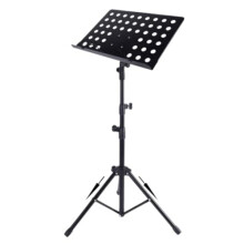 Music stand for guitar, violin, erhu, guzheng, foldable, adjustable, performance, special music stand, desktop music stand, black A