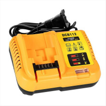Ersatz-Akkuladegerät DCB112 für Dewalt 12V 20V Max Lithium-Akkus mit EU-Stecker