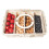 Snack Bowl with Lid, 4 Compartments for Sweets, Candy, Nuts, Fruit 1