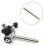 Scuba Diving Handle Bar BCD Regulator Handle Bar for First Stage Fixed Maintenance Robust 4