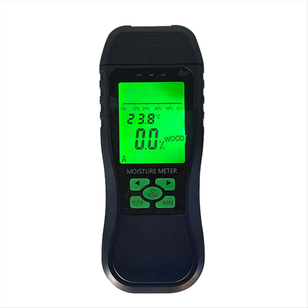 Moisture Meter Tester Concrete Wood Temperature And Humidity 4853316751076