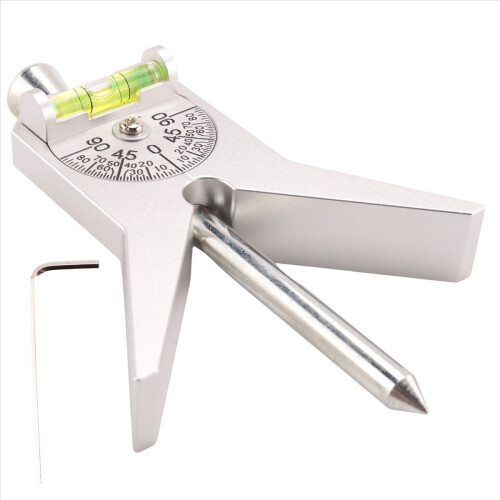 Pipe Center Finder, Pipefitter Tools W/Centering Head, Fitting Finder Tool to Measure Diameter 2