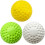 Improves training effect, bright colours for better ball track visualization 30,5 cm yellow 5