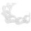 Grote plastic ketting, mode-sieraden, matwit 3