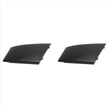 2x Motorhaubenscharnierabdeckung links, Windschutzscheiben-Wasserablauf-Eckenschutz für Mercedes-Benz A-Klasse W169 1698300175