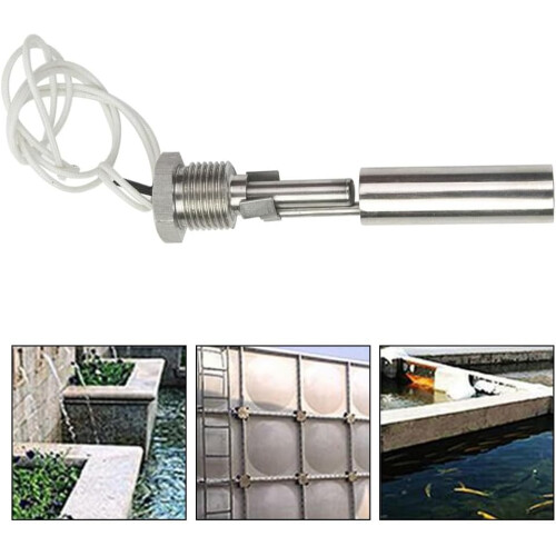 Float Switch 100mm Water Level Sensor Stainless Steel Liquid Level Sensor Pump Alarm Aquarium Hydroponics 2