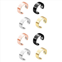 8er-Pack magnetische Lymphdrainage-Ringe, verstellbar, Unisex