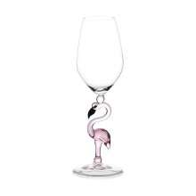 Flamingo Cocktail Glasses Martini Tumbler Creative Drinking Glasses Glass Mug Margarita Glass Unique Barware for Cocktail Martini 330 ml