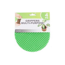 Regent Rundes Multi-Purpose Jar Gripper Pad Flaschenöffner, 4-teilig, Farben variieren