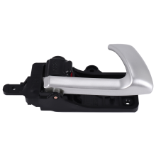 Front or Rear Right Passenger Side Interior Inner Door Handle for 2007-2012 Hyundai Santa Fe W/ Black Knob 82620-2B010