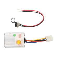 Universal Motor Speed Controller Electronic Stepless Control Switch For Car Truck Fan Heater Adjustable Speed Heat Dissipation High Efficiency