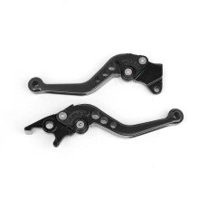 Brake lever For Grom MSX125 VTX1300 NC700 S/X Motorcycle Long CNC Clutch lever Clutch lever Motorcycle(Black)