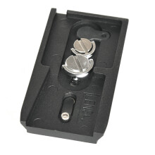 BEXIN 501PL Verlengde snelkoppelingsplaat P200 voor Manfrotto Benro S4 hydraulische kop 90 mm