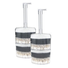 Set van 2 aquariumfilters Biofilter voor zoet- en zoutwater-2010